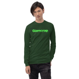 Long sleeve t-shirt forest green left front model man