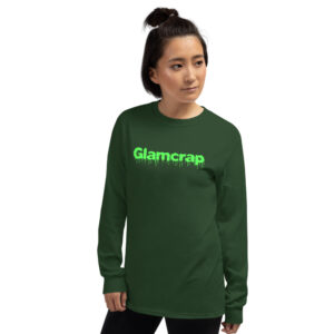 Long sleeve t-shirt forest green left front model woman