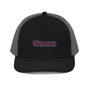Trucker cap black grey front general man