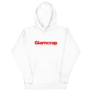 Premium hoodie white front general woman