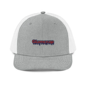Trucker cap grey white front general woman